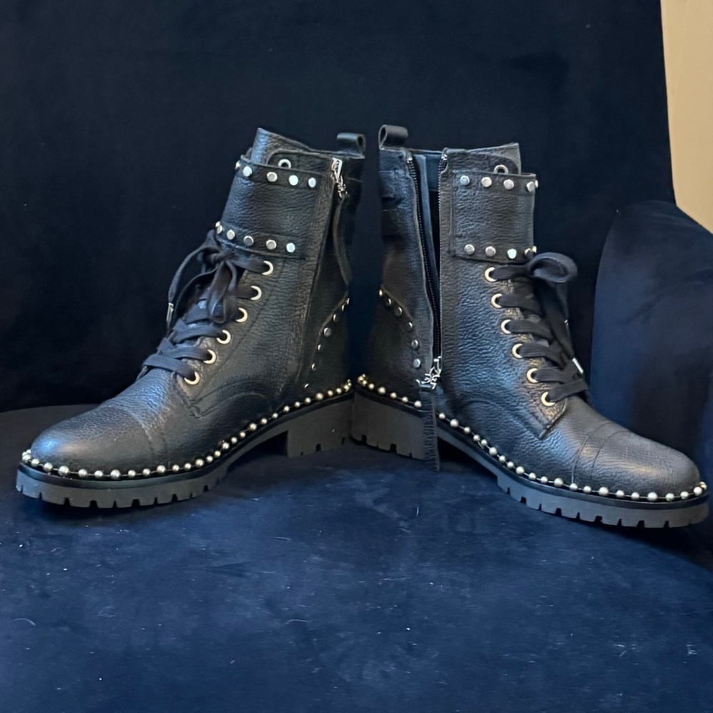 Sam Edelman Jennifer black lea size 5 women’s boot unused
